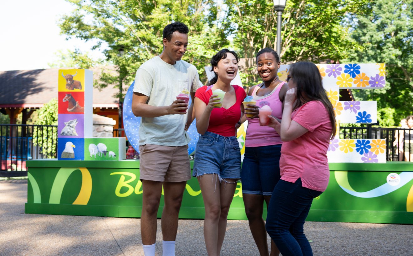 Family at Summer of Wonder Busch Gardens Williamsburg