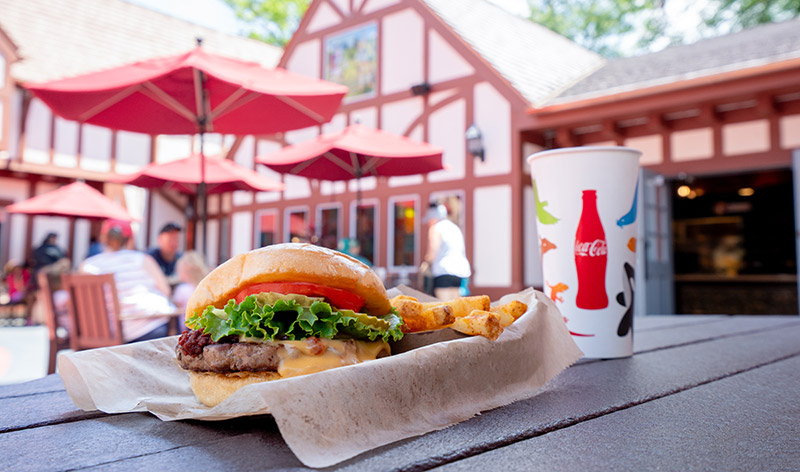 Food and beverage options at Busch Gardens Williamsburg