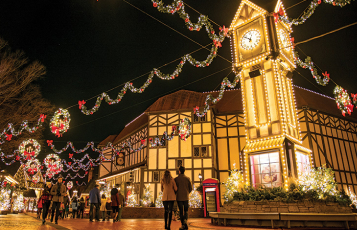 Christmas Town at Busch Gardens Williamsburg