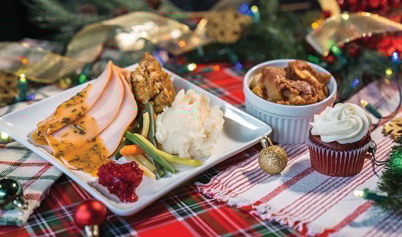 Food at Busch Gardens Williamsburg Christmas Town