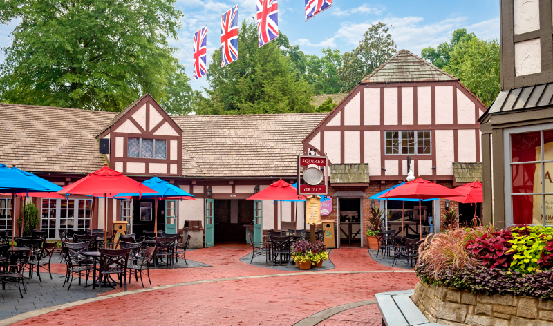 Outside of Squire's Grill