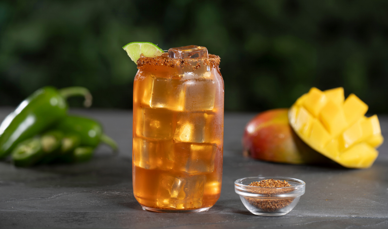 Spicy Mango Iced Tea