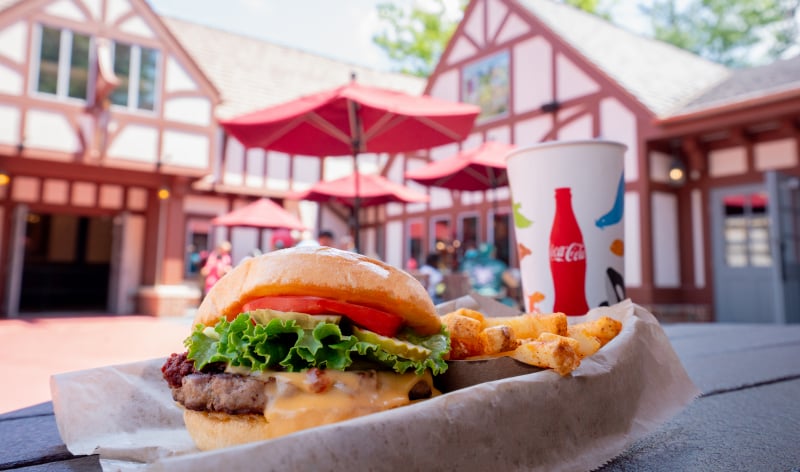 Fish and chips at Busch Gardens Williamsburg