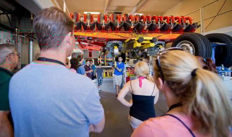 Roller Coaster tour at Busch Gardens Williamsburg