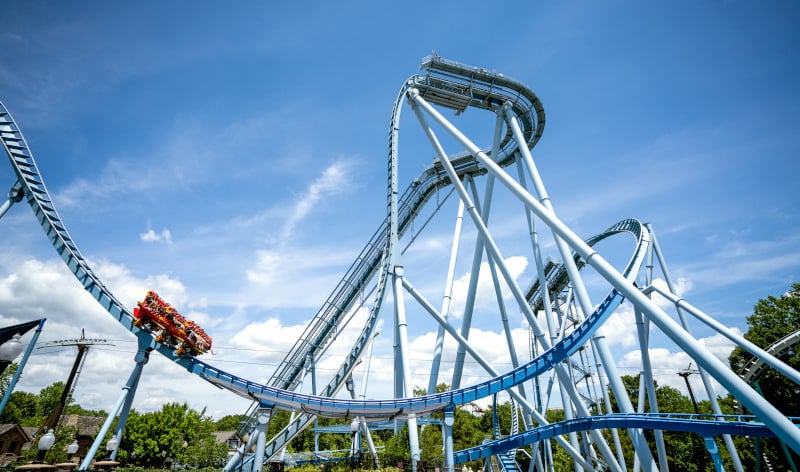 Griffon coaster at Busch Gardens Williamsburg