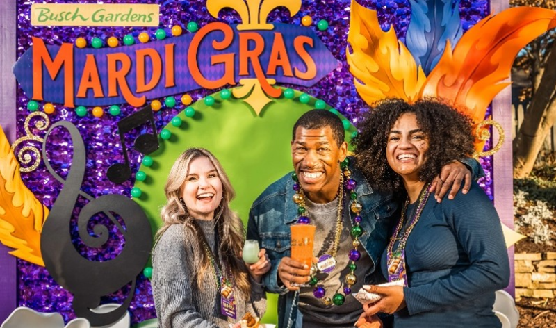 Busch Gardens Williamsburg Mardi Gras