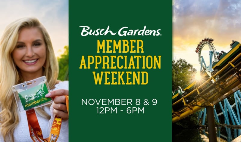 Member Appreciation Weekend Banner