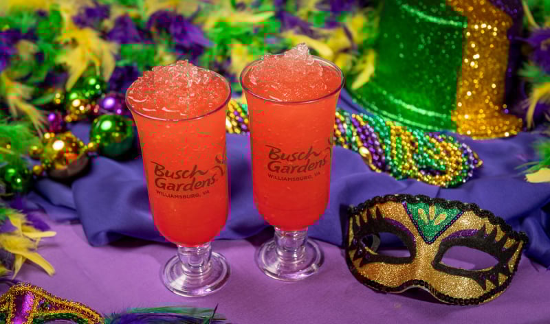 Two hurricane drinks