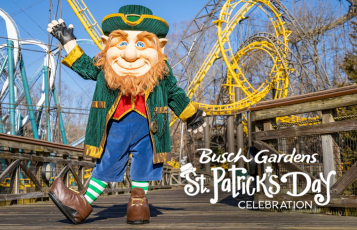 Clancy the leprechaun mascot character