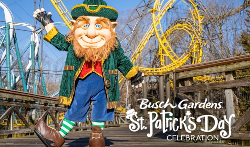 Clancy the leprechaun mascot character