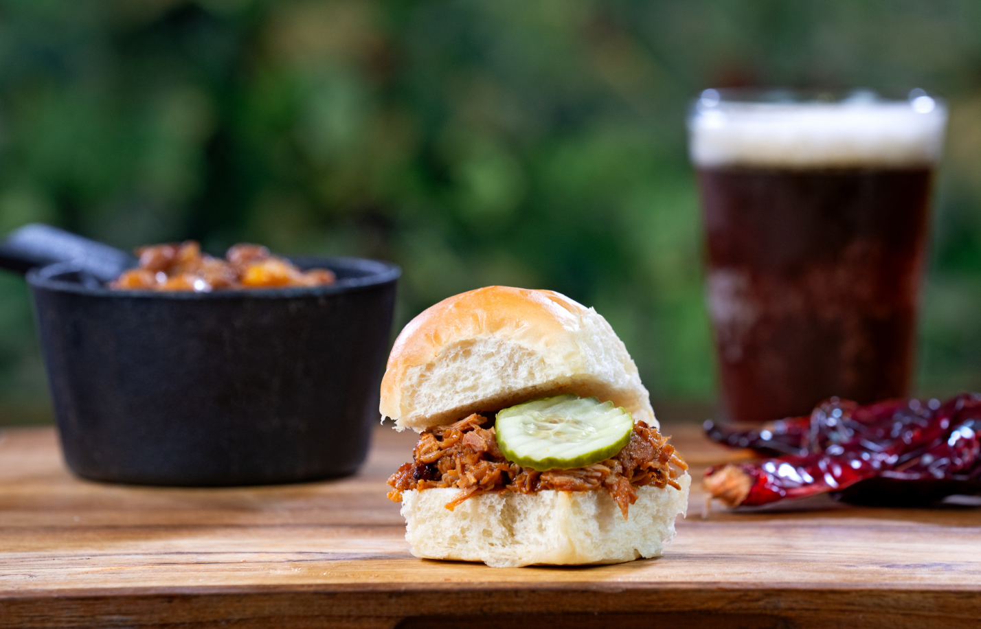 BBQ Chicken Slider at Busch Gardens Williamsburg Bier Fest