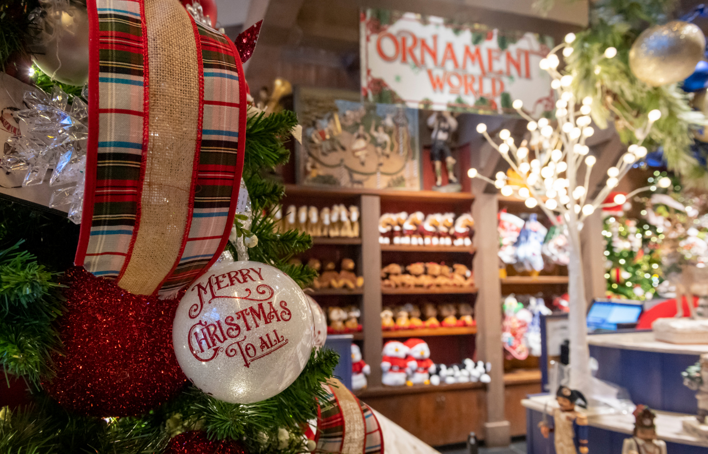Ornament World at Busch Gardens Williamsburg