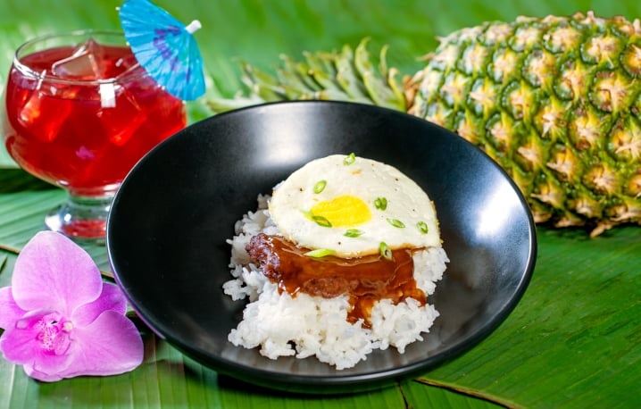 Loco Moco offering at Busch Gardens Williamsburg Food & Wine Festival