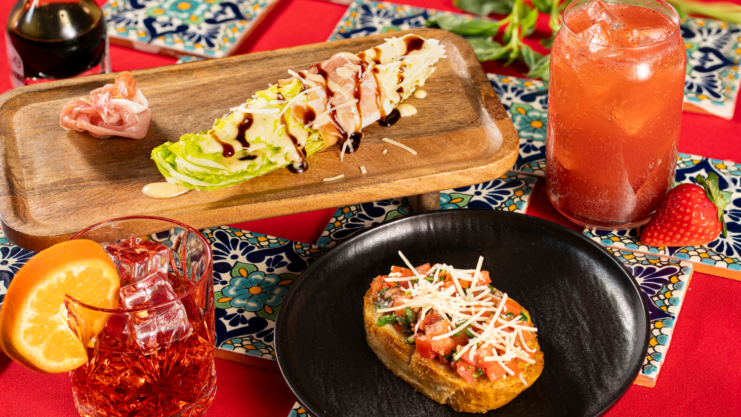 Italian food offerings