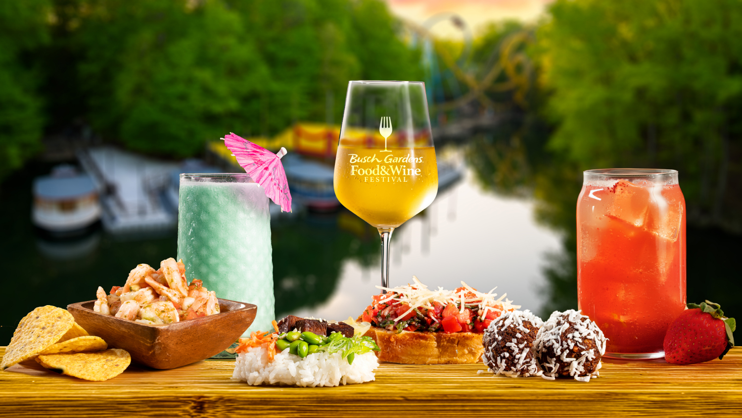 Food and Wine Festival food offerings