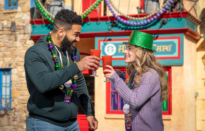 Drinks at Busch Gardens Williamsburg