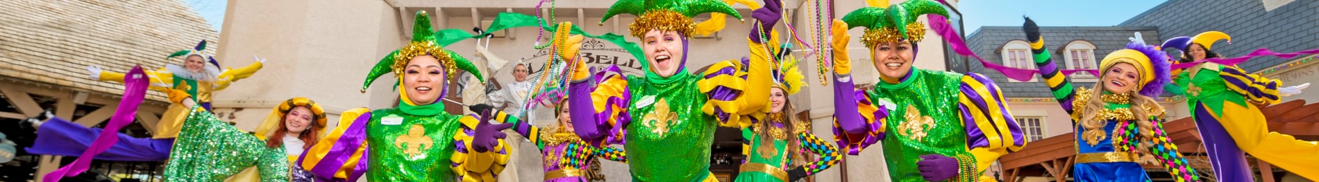 Busch Gardens Williamsburg Mardi Gras