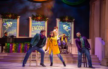 Mardi Gras stage performers