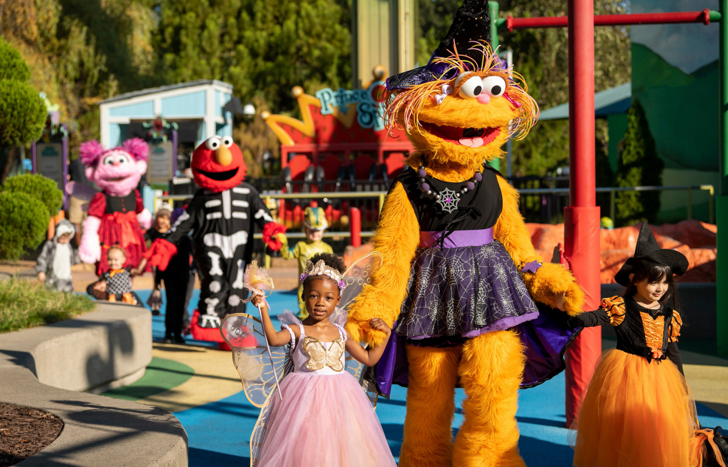 Sesame Street Costume Parade at Busch Gardens Williamsburg