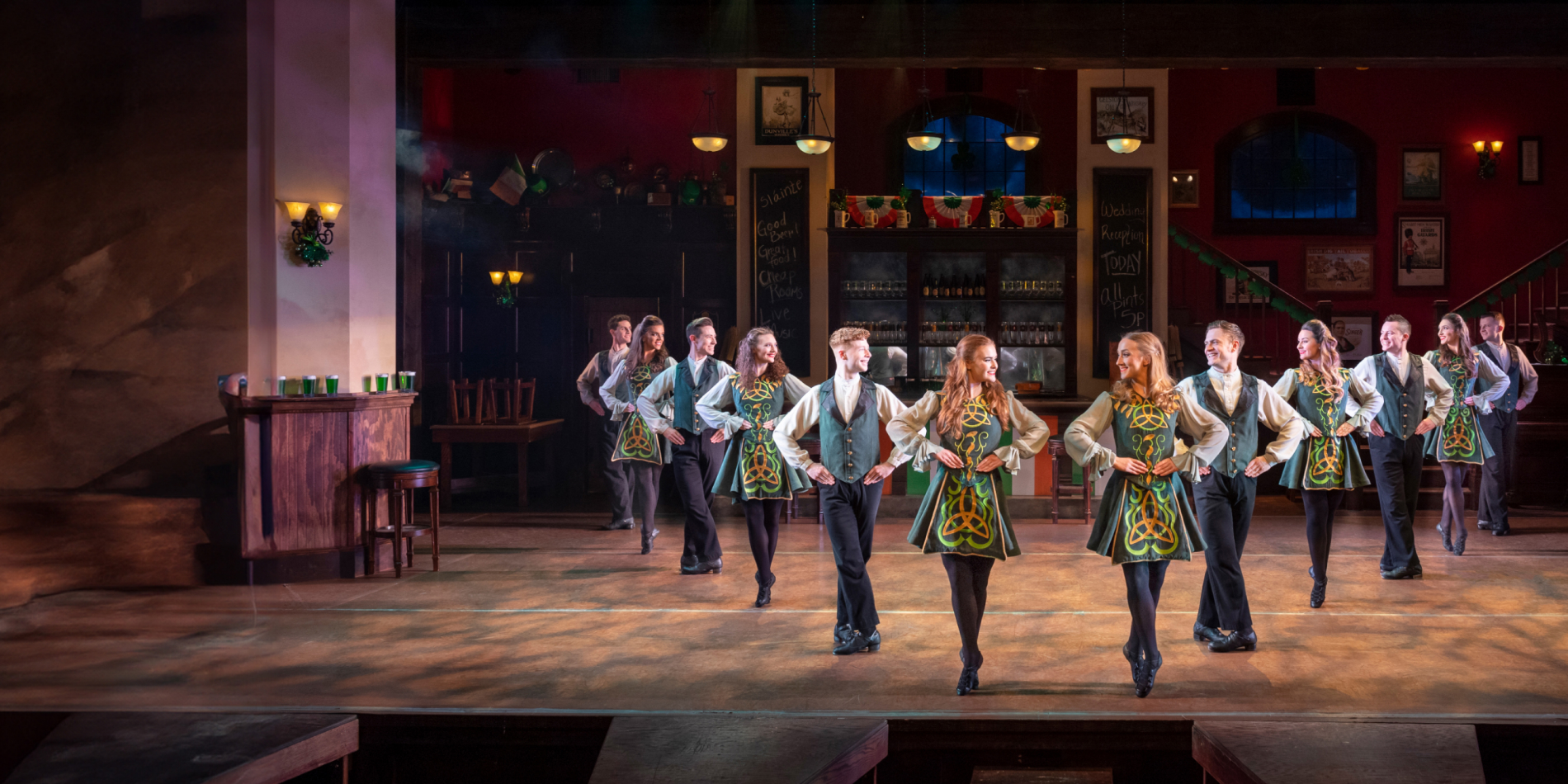  Celtic Fyre®, voted #1 Theme Park entertainment by USA Today during Busch Gardens Williamsburg St. Patrick's Day Celebration.