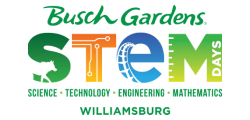 Busch Gardens Williamsburg STEM Day Logo