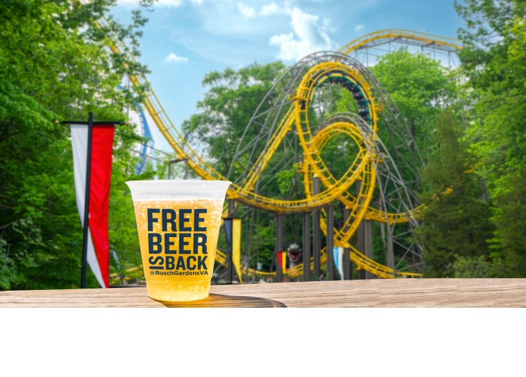 Free Beer is back at Busch Gardens Williamsburg