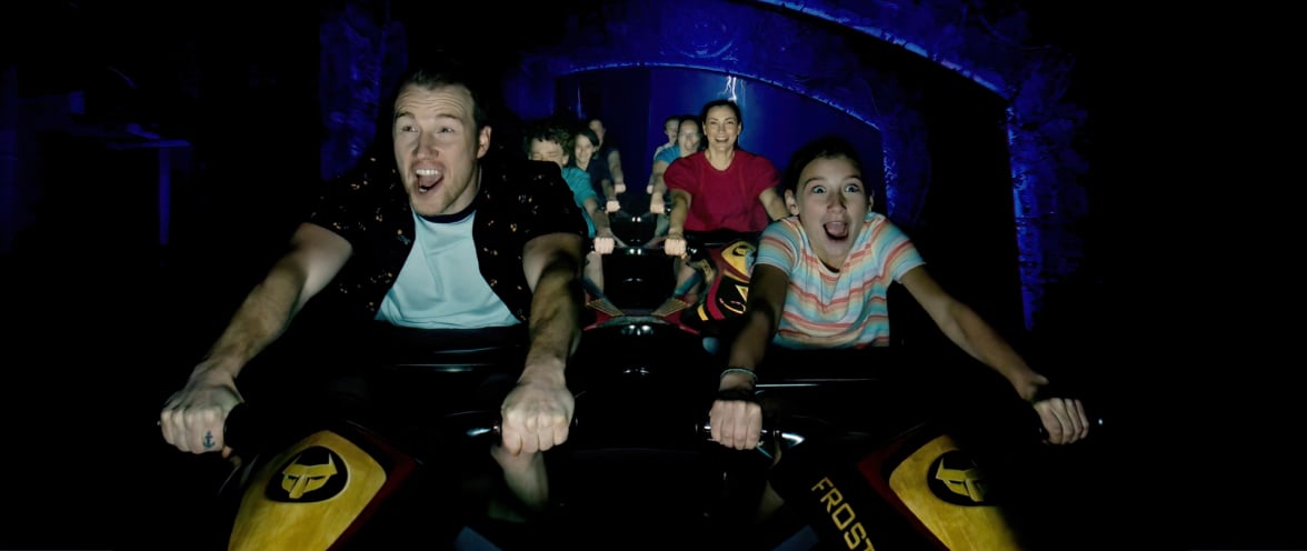 People riding Darkoaster