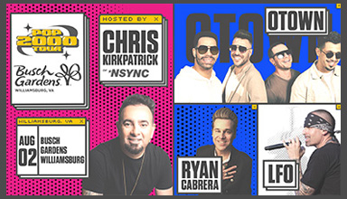 Pop 2000 Tour with Chris Kirkpatrick of *NSYNC, O-Town, Ryan Cabrera & LFO