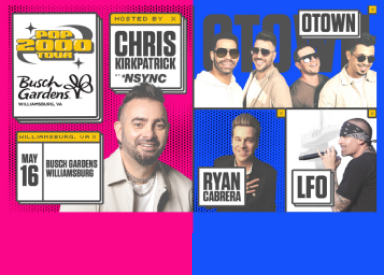 Pop 2000 Tour with Chris Kirkpatrick of *NSYNC, O-Town, Ryan Cabrera & LFO