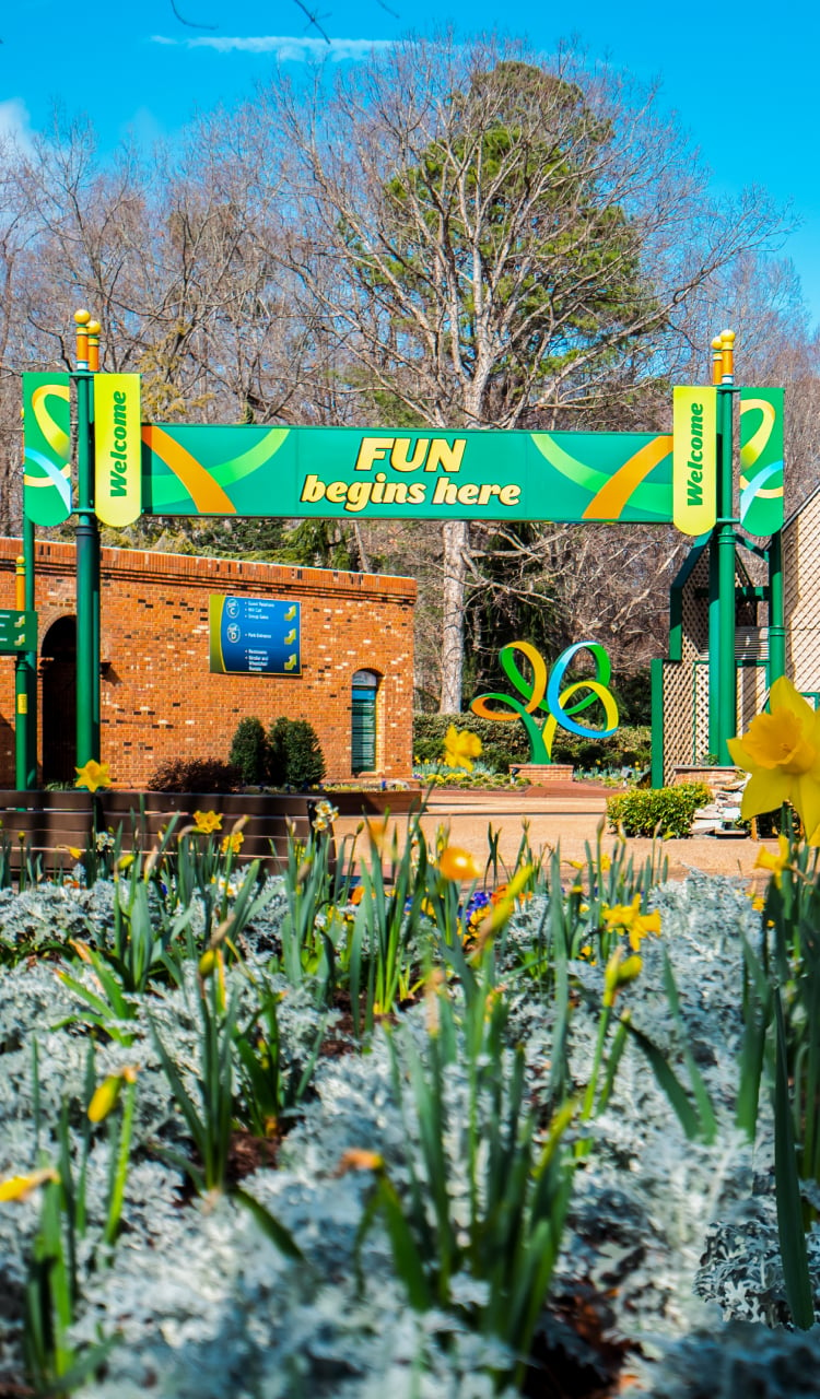 Busch Gardens Williamsburg Park Entrance