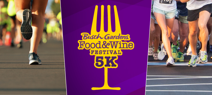 Food & Wine Run at Busch Gardens Williamsburg