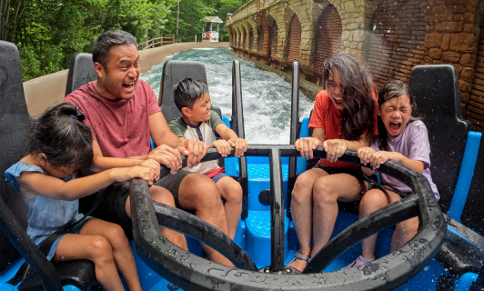 Roman Rapids at Busch Gardens Williamsburg