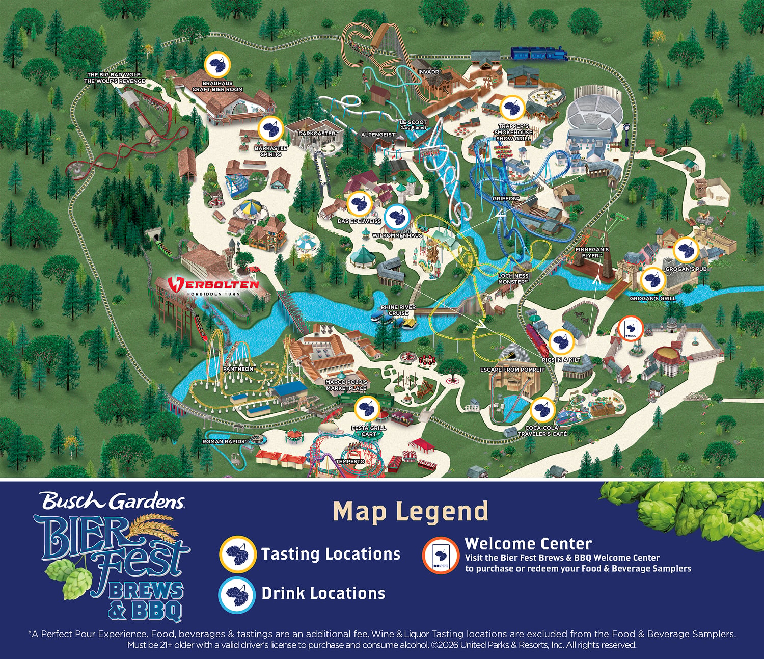 Bier Fest Map