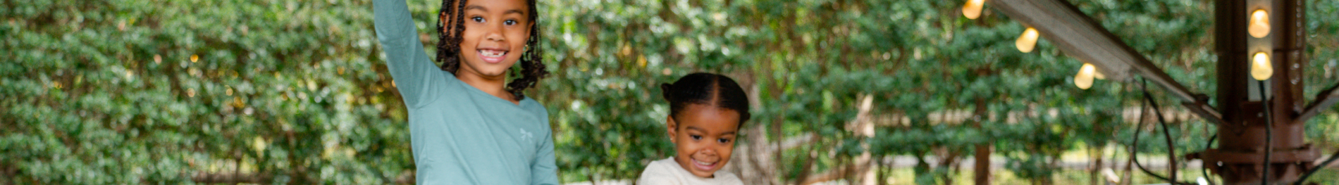 Two children riding Li'l Clydes at Busch Gardens Williamsburg