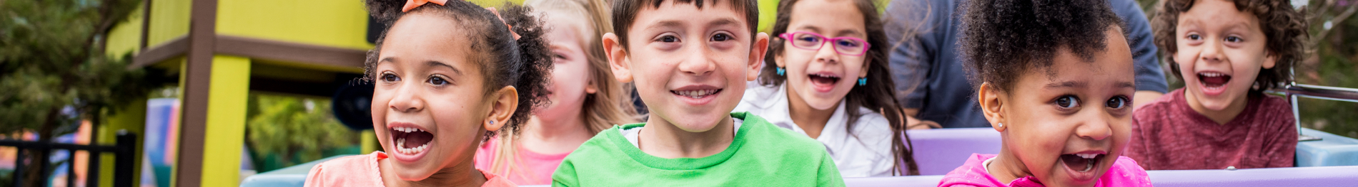 Children riding Oscar's Whirly Worms