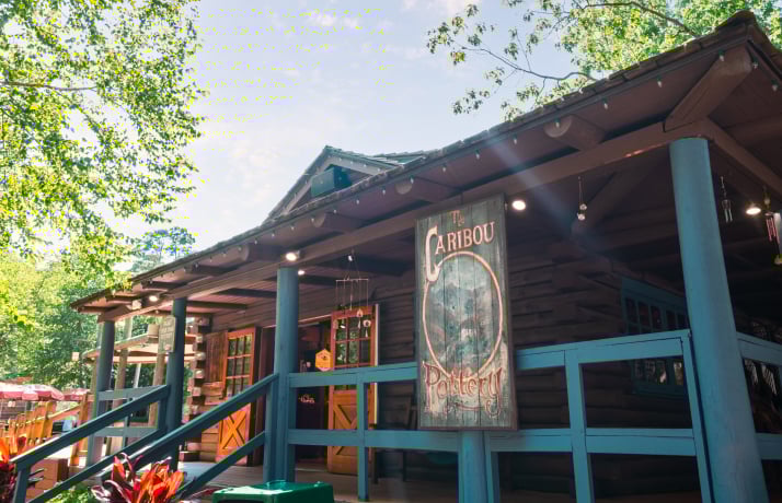 Caribou pottery storefront