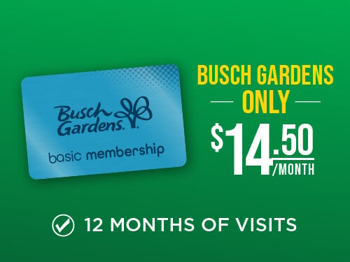 Busch Gardens Williamsburg Basic Membership