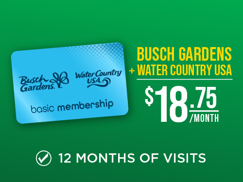 Busch Gardens Williamsburg Basic Membership