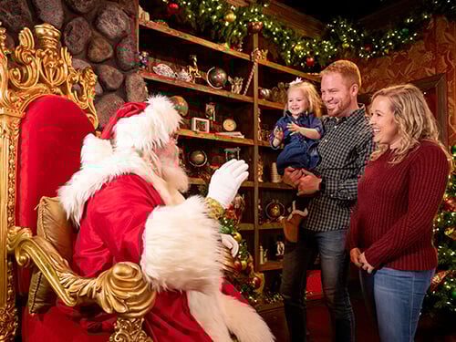 Busch Gardens Williamsburg Ultimate Santa Experience