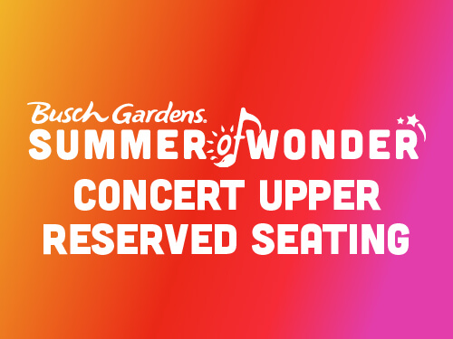Busch Gardens Summer of Wonder Concerts