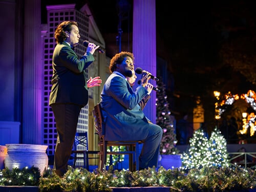 Busch Gardens Williamsburg Christmas Town Wisemen Reserved Seating