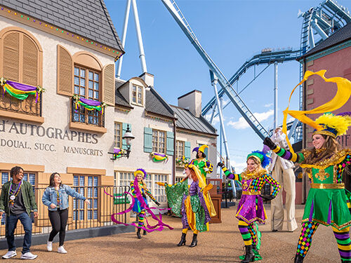 Busch Gardens Williamsburg Mardi Gras
