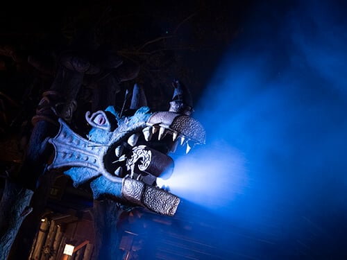 Busch Gardens Williamsburg Coasters After Dark