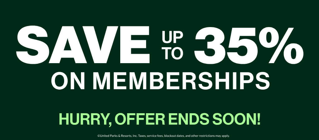 Save up to 35% on Memberships