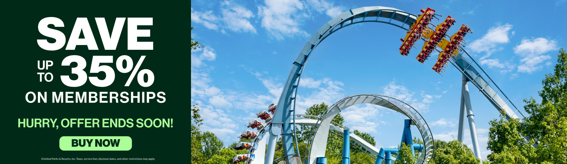 Save up to 35% on Memberships