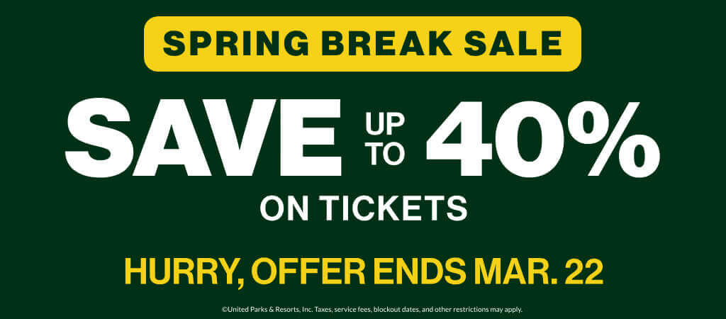 Save up to 40% on Tickets
