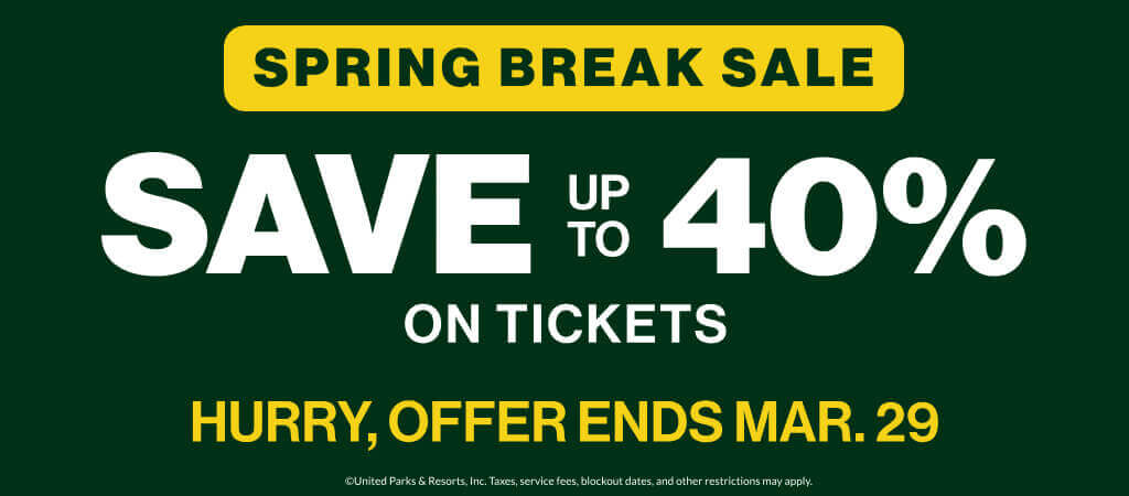 Save up to 40% on Tickets