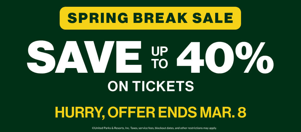 Save up to 40% on Tickets