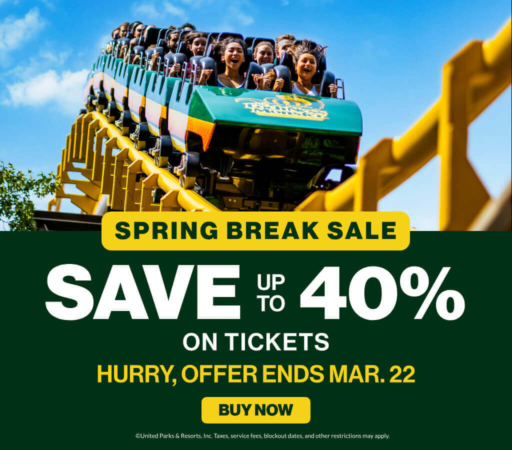 Save up to 40% on Tickets