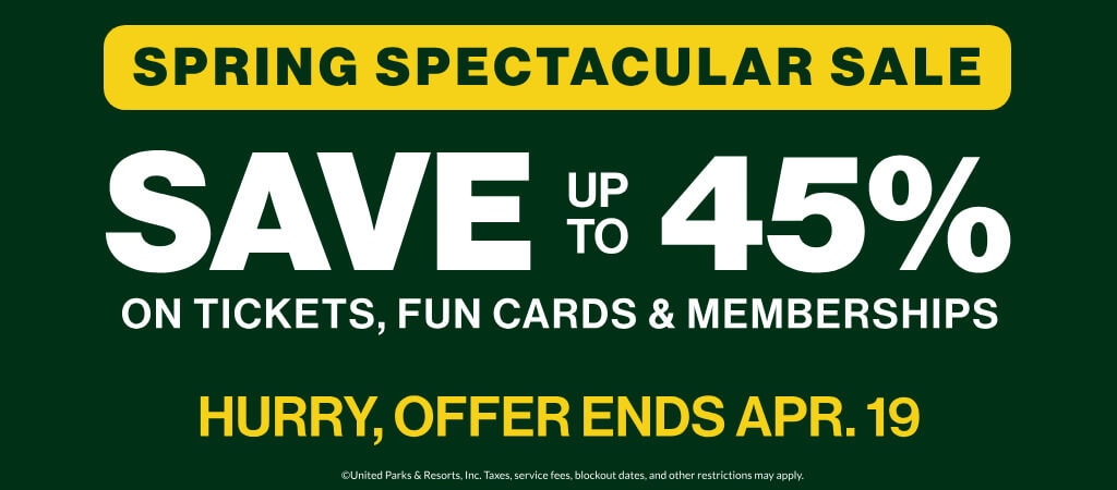 Save up to 45% on Tickets, Fun Cards & Memberships